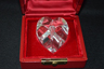 Steuben Crystal Heart in Box