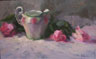 Creamer with Flowers