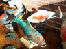 Raku Koi Fish