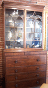 English circa 1800 Tall Desk/Secretary