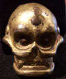 Tibetan Skull, Bronze