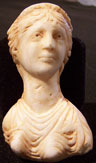 Small White Ivory or Marble Bust SOLD