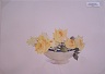 "Bowl of Yellow Roses"