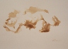 Nude Study Sepia Watercolor