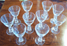 Set of Steuben Wine Glasses