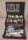 Gorham Lancaster Rose Sterling Silver Flatware Set