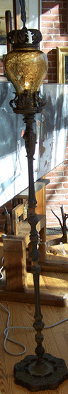 Set of Two Venetian Glass Torchieres SOLD