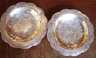 Persian Sterling Footed Bowls (Pair)