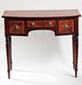 English Three-Drawer Dressing Table