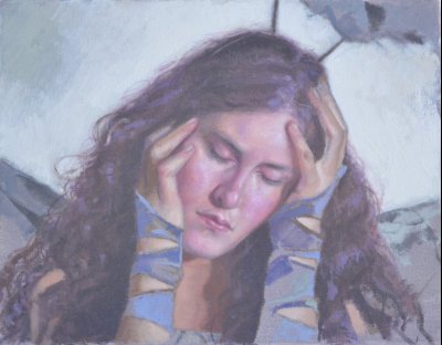 The Artist's Model, Study (Head)