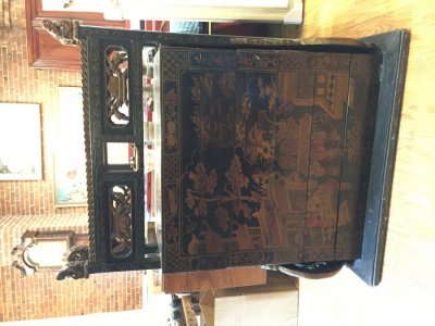 Chinese Wedding Feast Travel Chest, Circa 1800