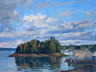 "Morning, Raspberry Island, Maine"